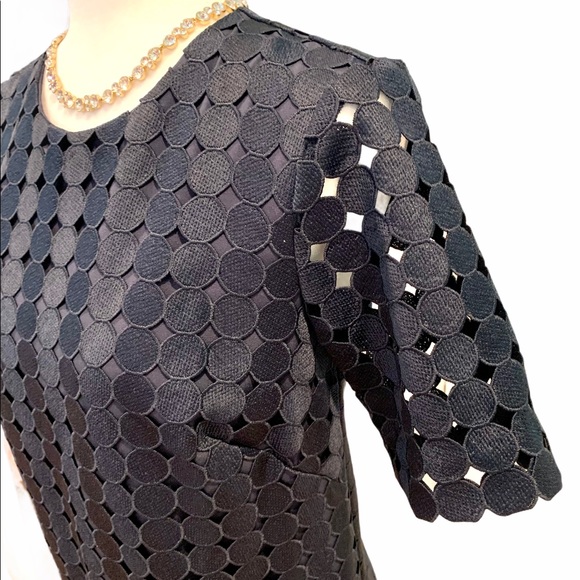 Banana Republic NWT navy circle sheath dress sz 4 - Picture 6 of 12